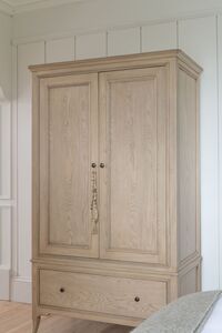 Willis & Gambier Toulon 2 Door 1 Drawer Wardrobe with Mirror