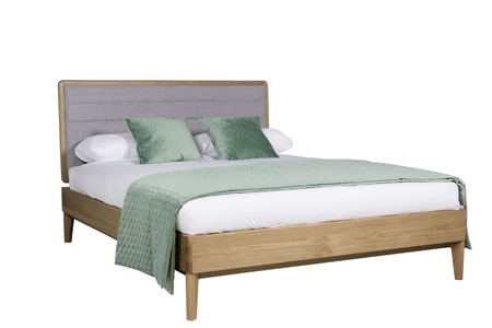 Had-404-NA 4'6 Bed - Oak Natural