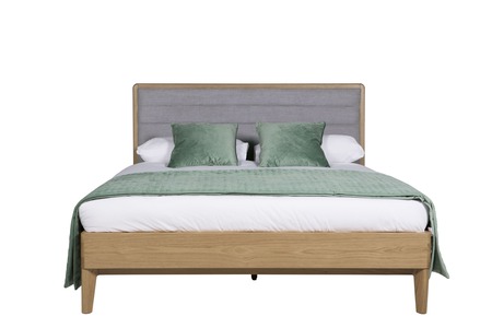Had-404-NA 4'6 Bed - Oak Natural