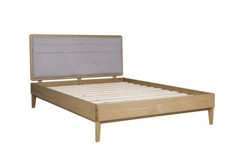 Had-404-NA 4'6 Bed - Oak Natural