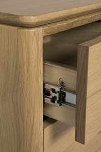 Had-410-NA Bedside Table - Oak Natural