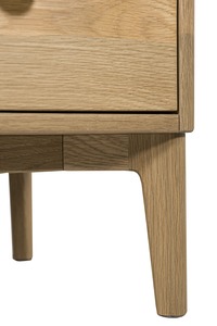 Had-411-NA 5dr Medium Chest - Oak Natural