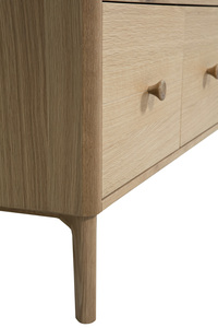Had-422-NA 2dr Wardrobe - Oak Natural