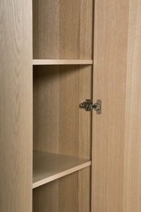 Had-422-NA 2dr Wardrobe - Oak Natural