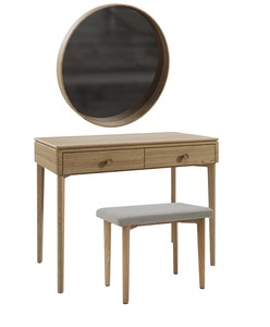 Had-415-NA Wall Mirror - Oak Natural