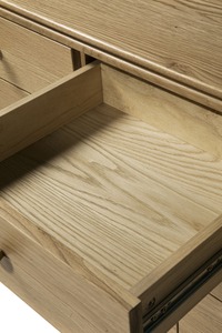 Had-413-NA 7dr Wide Chest - Oak Natural