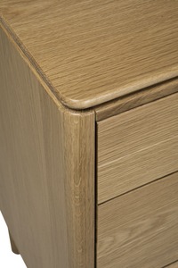 Had-413-NA 7dr Wide Chest - Oak Natural