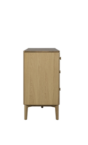 Had-413-NA 7dr Wide Chest - Oak Natural