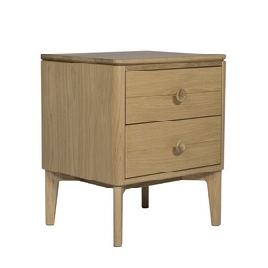 Had-410-NA Bedside Table - Oak Natural