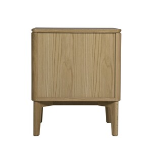 Had-410-NA Bedside Table - Oak Natural