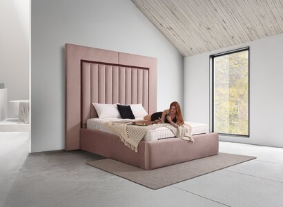 Eden headboard with Adjustable Bed-Frame, Lifestyle Mechanism