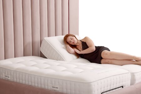 Eden Headboard with Gas Lift Ottoman Bed Frame
