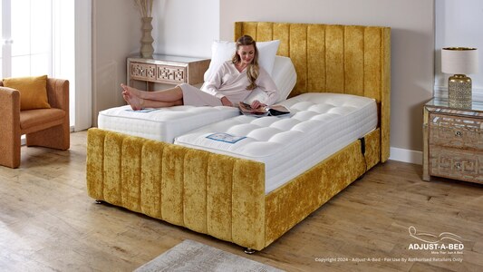 Adjustable Bed-Frame including Standard Mechanism