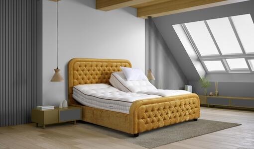 Adjustable Bed-Frame including Standard Mechanism