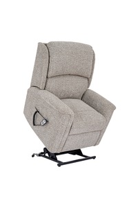 Petite Dual Motor Riser Recliner With Headrest & Lumbar