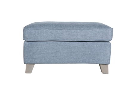 Ctl-306-BL Ottoman - Blue