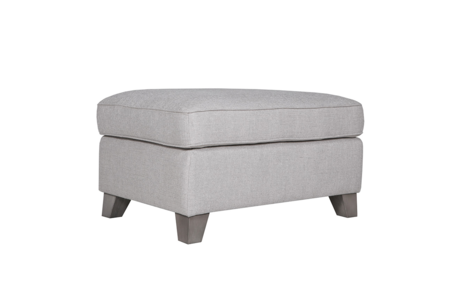 Ctl-306-LTGY Ottoman - Light Grey