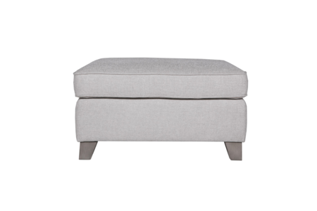 Ctl-306-LTGY Ottoman - Light Grey