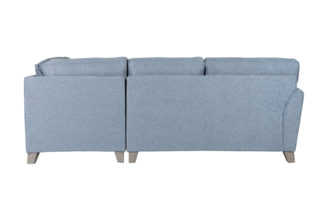Ctl-307-BL-RHF Corner Group Fixed - Blue (RHF) (2 Scatter Cushions)