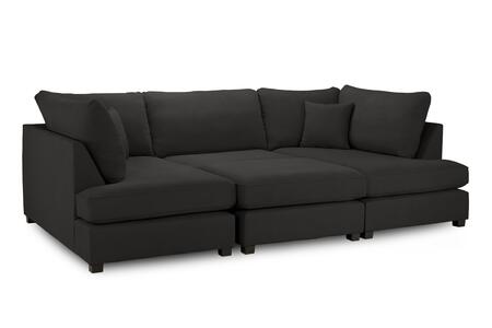 Classic Fabric U Shape Corner Sofa