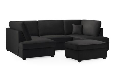 Plush U Shape Corner Sofa