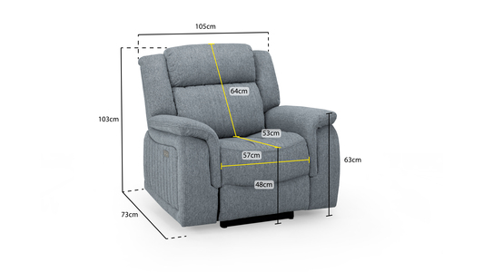 Recliner 3+2+1 Sofa