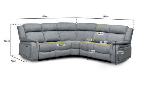 Recliner Corner Sofa