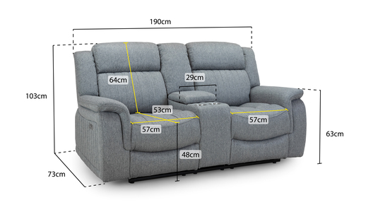 Recliner 2 seater Sofa