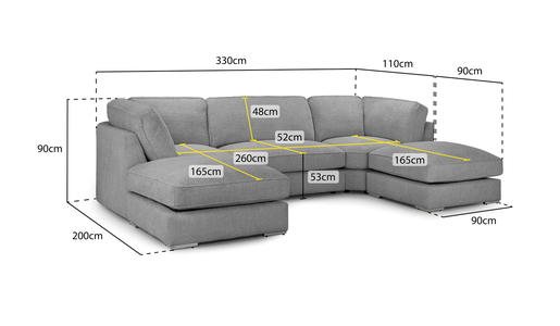 U Shape Corner Sofa