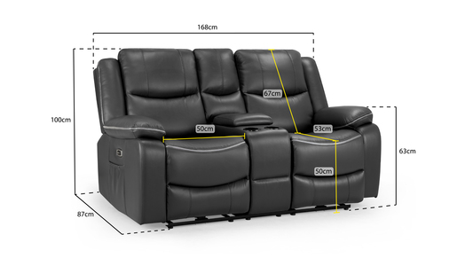 Recliner 2 Seater Sofa
