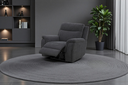 Chair - Black Lay-Z Boy Style