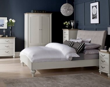 Montreux Grey Washed Oak & Soft Grey Bedroom