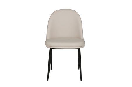 Vnt-111-TP-L Dining Chair Leather - Taupe Cream